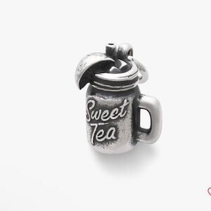 James Avery Sweet Tea Charm Sterling Silver